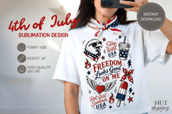 4th July Bundle Patriotic t-shirt, USA patriotic sublimation Product Image 2