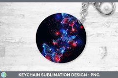 GorgeousPatriotic Keychain design.