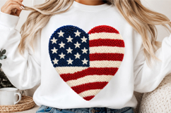 Patriotic Heart Png Product Image 3
