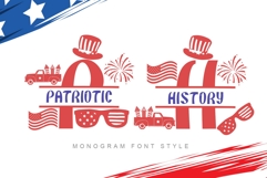 Independence Day Font &amp; Graphics Product Image 6