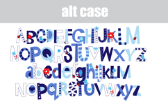 Patriotic Kisses Color Font Product Image 6