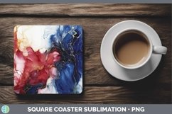 GorgeousPatriotic Square Coaster design.