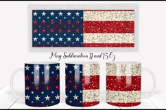 Patriotic Mug Sublimation | Coffee Mug Wrap Product Image 5