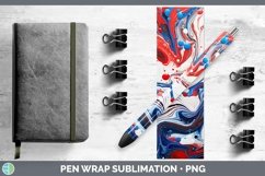 GorgeousPatriotic Pen Wrap design.