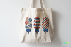 Patriotic Popsicle Trio 4th of July Clipart Product Image 4