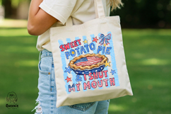 Sweet Potato Pie &amp; I Shut My Mouth Png, Patriotic USA Product Image 2
