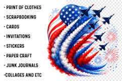 Patriotic Red White Blue Png Product Image 3