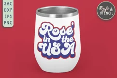 Rose in the USA SVG | 4th of July | America Product Image 4