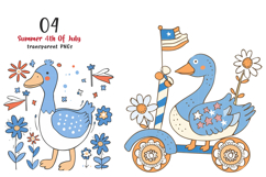 Patriotic Silly Goose Png Clipart Product Image 1