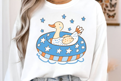 Patriotic Silly Goose Png Clipart Product Image 3