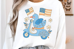 Patriotic Silly Goose Png Clipart Product Image 3
