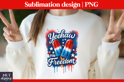 Patriotic t-shirt, 4th of July sublimation Patriotic quote Product Image 1