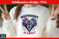 Patriotic t-shirt, 4th of July sublimation Patriotic quote Product Image 1