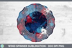 GorgeousPatriotic Wind Spinner design.