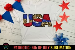 USA Patriotic Sublimation I July 4 Sublimation Design