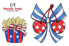 Patriotic Treats Png Clipart Product Image 1