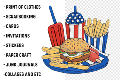 Patriotic Treats Png Clipart Product Image 2