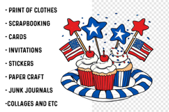 Patriotic Treats Png Clipart Product Image 2
