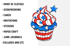 Patriotic Treats Png Clipart Product Image 2