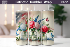 Patriotic Tumbler Tumbler Bundle | 4th Of July Tumbler Product Image 2