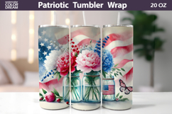 Patriotic Tumbler Tumbler Bundle | 4th Of July Tumbler Product Image 3