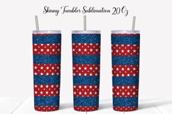 Patriotic Tumbler Sublimation |4th of July Tumblers Product Image 4