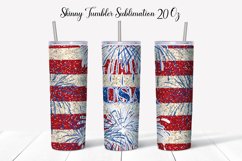 USA Tumbler Wrap | Patriotic Sublimation Tumbler Product Image 1