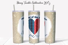 Patriotic Tumbler Sublimation PNG | 4th of July Tumbler Product Image 1