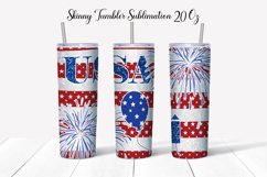 Patriotic Tumbler Sublimation |4th of July Tumblers Product Image 3