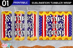 Patriotic sublimation Skinny tumbler vol 1 Product Image 7