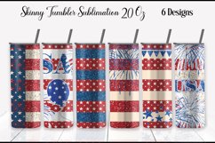 Patriotic Tumbler Sublimation |4th of July Tumblers Product Image 1