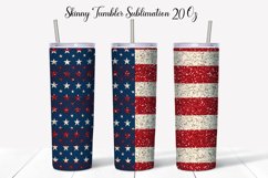 Patriotic Tumbler Sublimation |4th of July Tumblers Product Image 2
