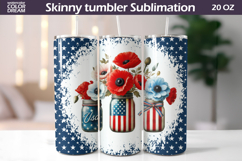 Patriotic Tumbler Tumbler Bundle | 4th Of July Tumbler Product Image 4