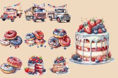 Christmas Valentines Halloween 4th July Clipart Bundle PNG Product Image 10