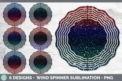 Bundle of six patriotic wind spinner sublimation designs