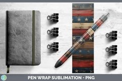 GorgeousPatriotic Pen Wrap design.