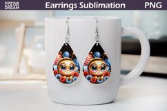 Patriotic Teardrop Earrings Bundle | 4th Of July Earring Product Image 4