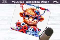 Patriotic Mouse Pad | Ghost 4th of July Mousepad Product Image 3