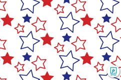 America Patriotic Digital Paper 2 Product Image 7
