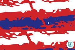 America Patriotic Digital Paper 2 Product Image 4
