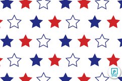 America Patriotic Digital Paper 2 Product Image 3