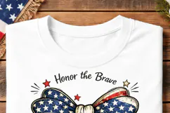 USA 250th Anniversary PNG, Patriotic coquette bow png Product Image 3