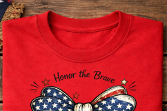 USA 250th Anniversary PNG, Patriotic coquette bow png Product Image 4