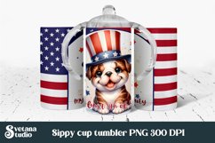 Patriotic sippy cup | Patriotic kids tumbler wrap Product Image 1