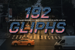 Patriot Prime color font Product Image 2