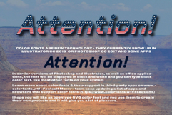 Patriot Prime color font Product Image 9