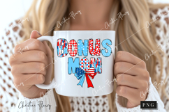 Coquette 4th Of July Bonus Mom PNG | 4th Of July PNG Product Image 2