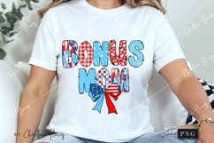 Coquette 4th Of July Bonus Mom PNG | 4th Of July PNG Product Image 3