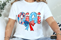 Coquette 4th Of July Gigi PNG | 4th Of July PNG Product Image 3