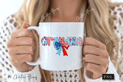Coquette 4th Of July Grandma PNG | 4th Of July PNG Product Image 2